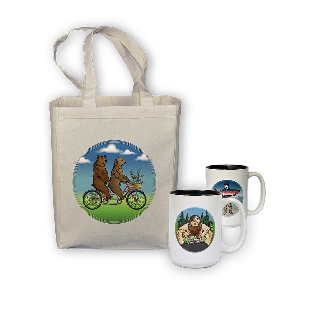 Colorful Totes & Mugs