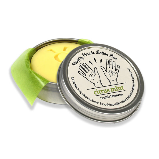 Citrus Mint Lotion Bar - Seattle Sundries - Solid Lotion