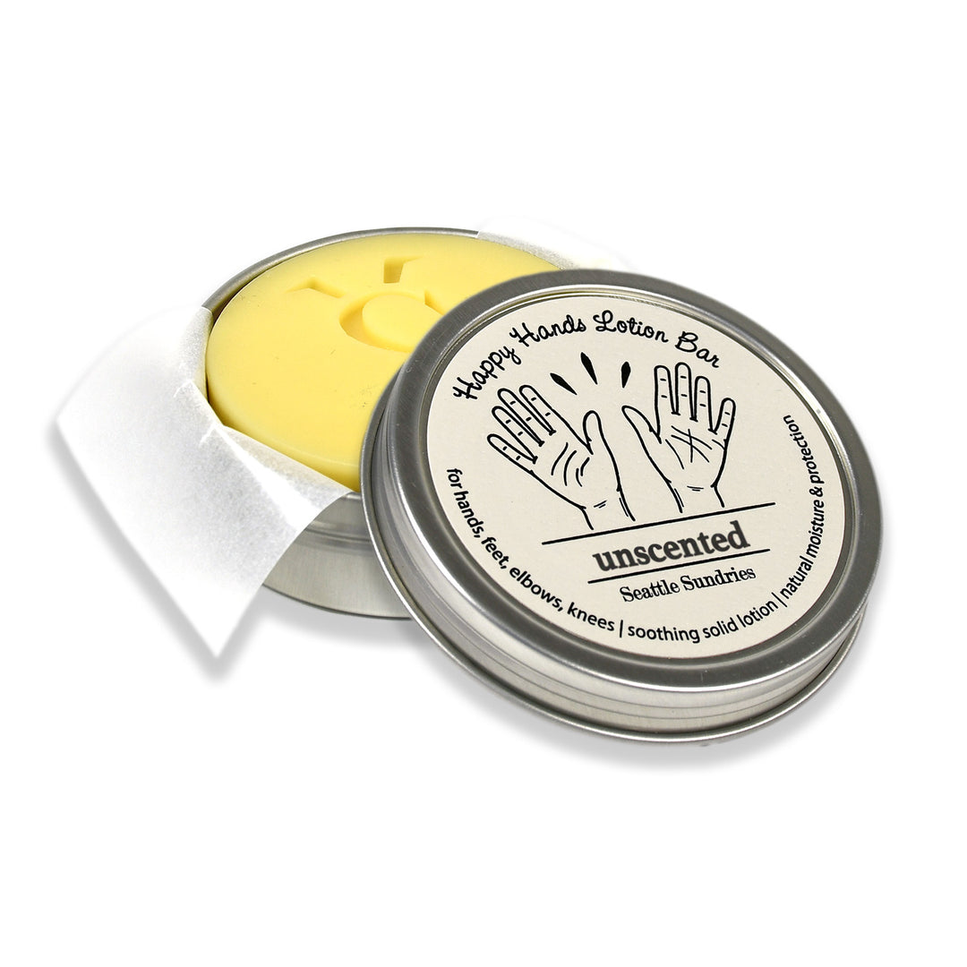 Unscented Lotion Bar - Seattle Sundries - Solid Lotion 