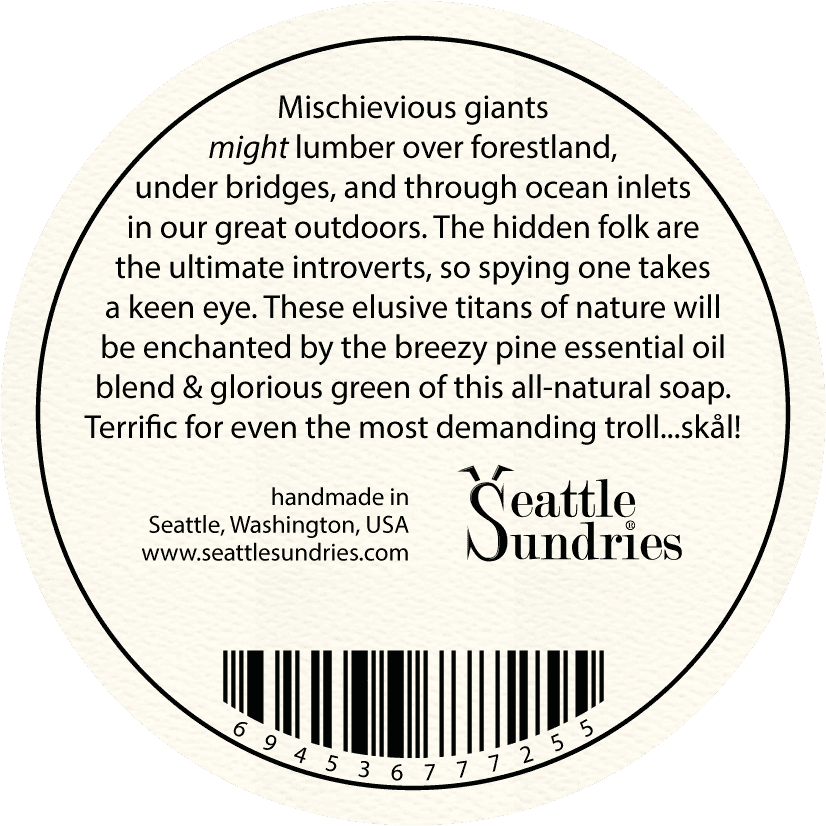 Troll Soap - Seattle Sundries - Soap