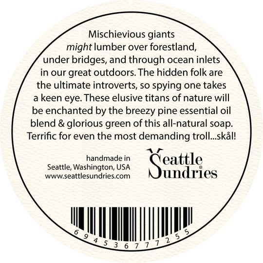 Troll Soap - Seattle Sundries - Soap