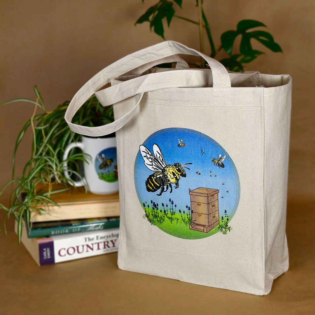 Honey Bee Tote Bag - Seattle Sundries -  
