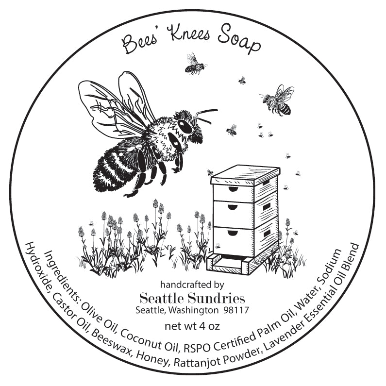 Bees' Knees Soap Refill - Seattle Sundries - Soap 