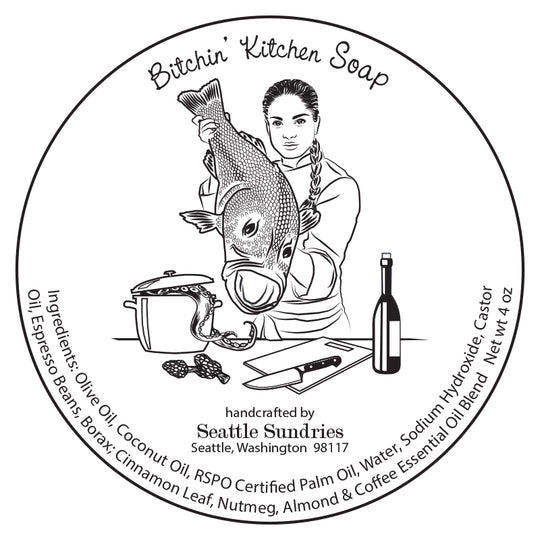 Bitchin' Kitchen Soap Refill - Seattle Sundries - Soap