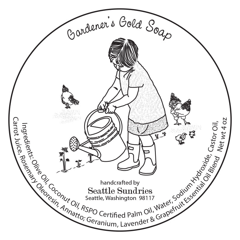 Gardener's Gold Soap Refill - Seattle Sundries - Soap