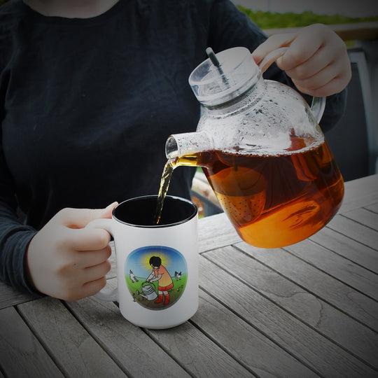 Girl in the Garden 15oz Mug - Seattle Sundries - Mugs