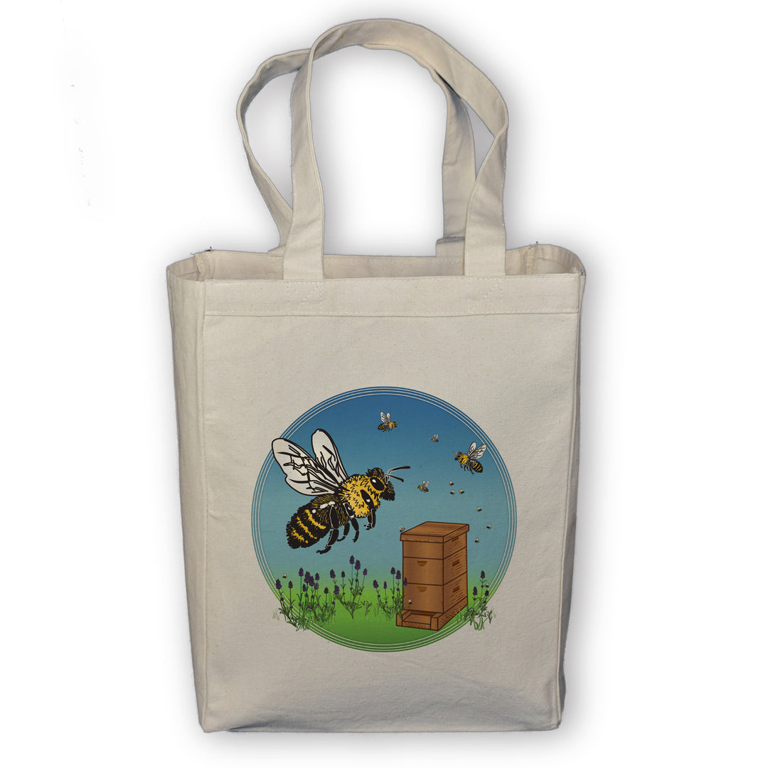 Honey Bee Tote Bag - Seattle Sundries -