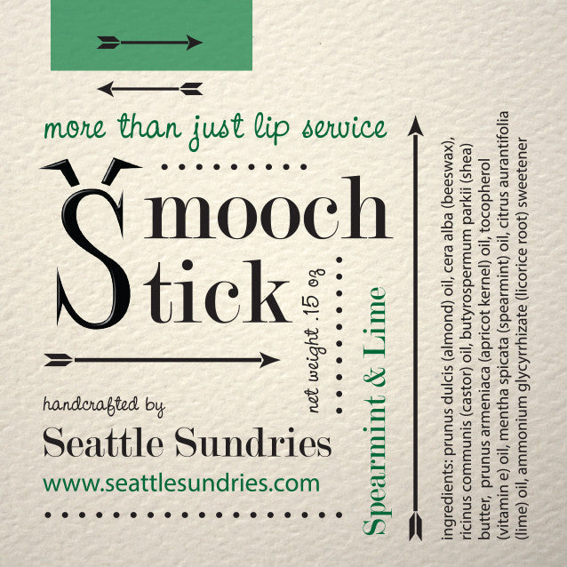 Spearmint & Lime Smooch Stick - Seattle Sundries - Gift Set 