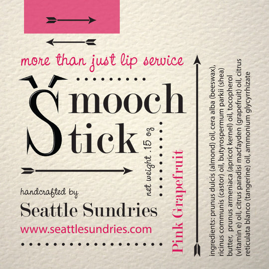 Pink Grapefruit Smooch Stick - Seattle Sundries - Lip Balm