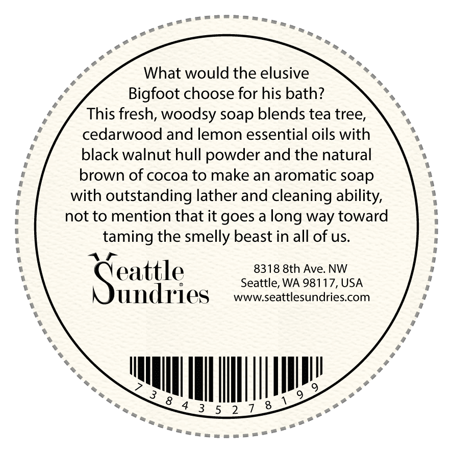 Sasquatch Soap® - Seattle Sundries - Soap 