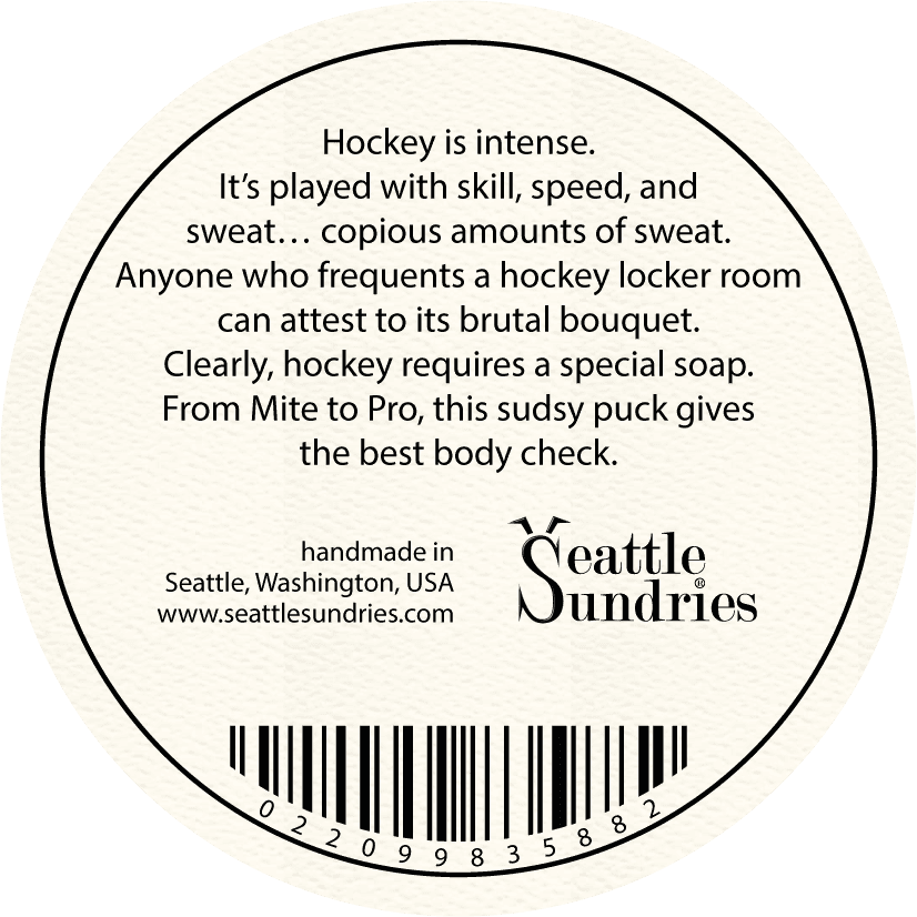 Slap Shot Hockey SoapĀ® - Seattle Sundries - Soap