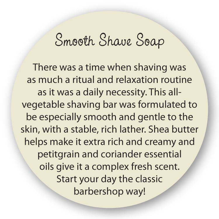 Smooth Shave Soap - Seattle Sundries - Soap