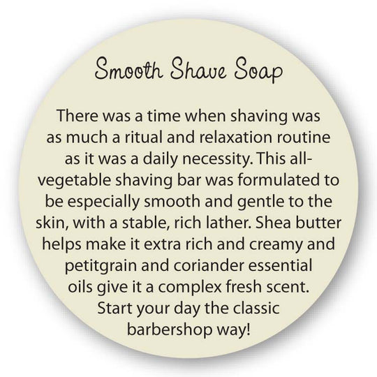 Smooth Shave Soap - Seattle Sundries - Soap