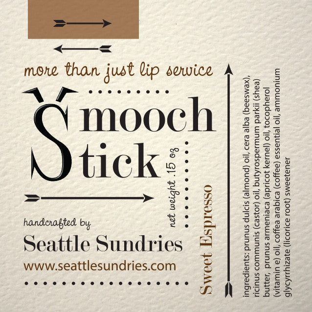 Sweet Espresso Smooch Stick - Seattle Sundries - Lip Balm