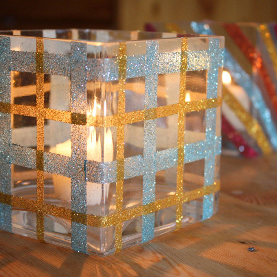 How To: Glitter Votives