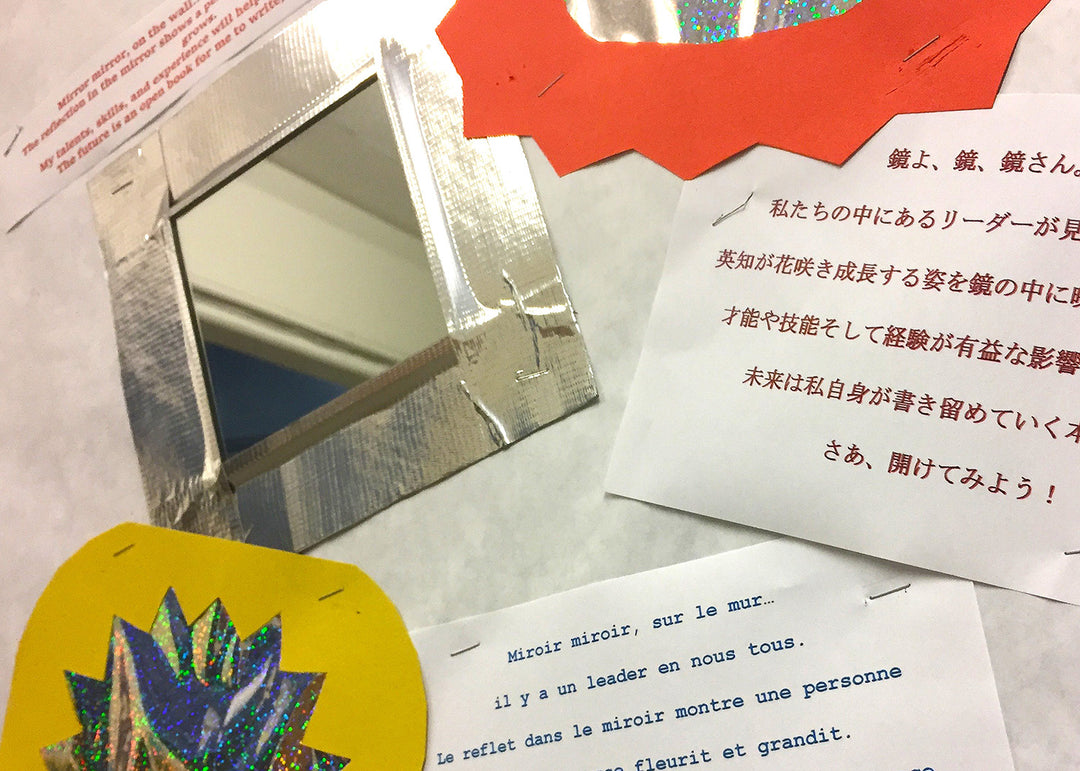 Mirror Mirror, On The Wall: A Rhyme & Creative Display to Inspire Us All