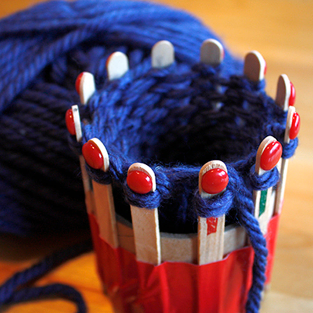 Easy & (Almost) Free Knitting Ring Loom