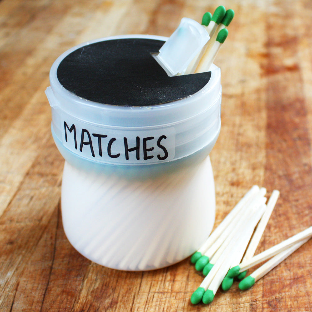 Repurposed Camping Matches Container