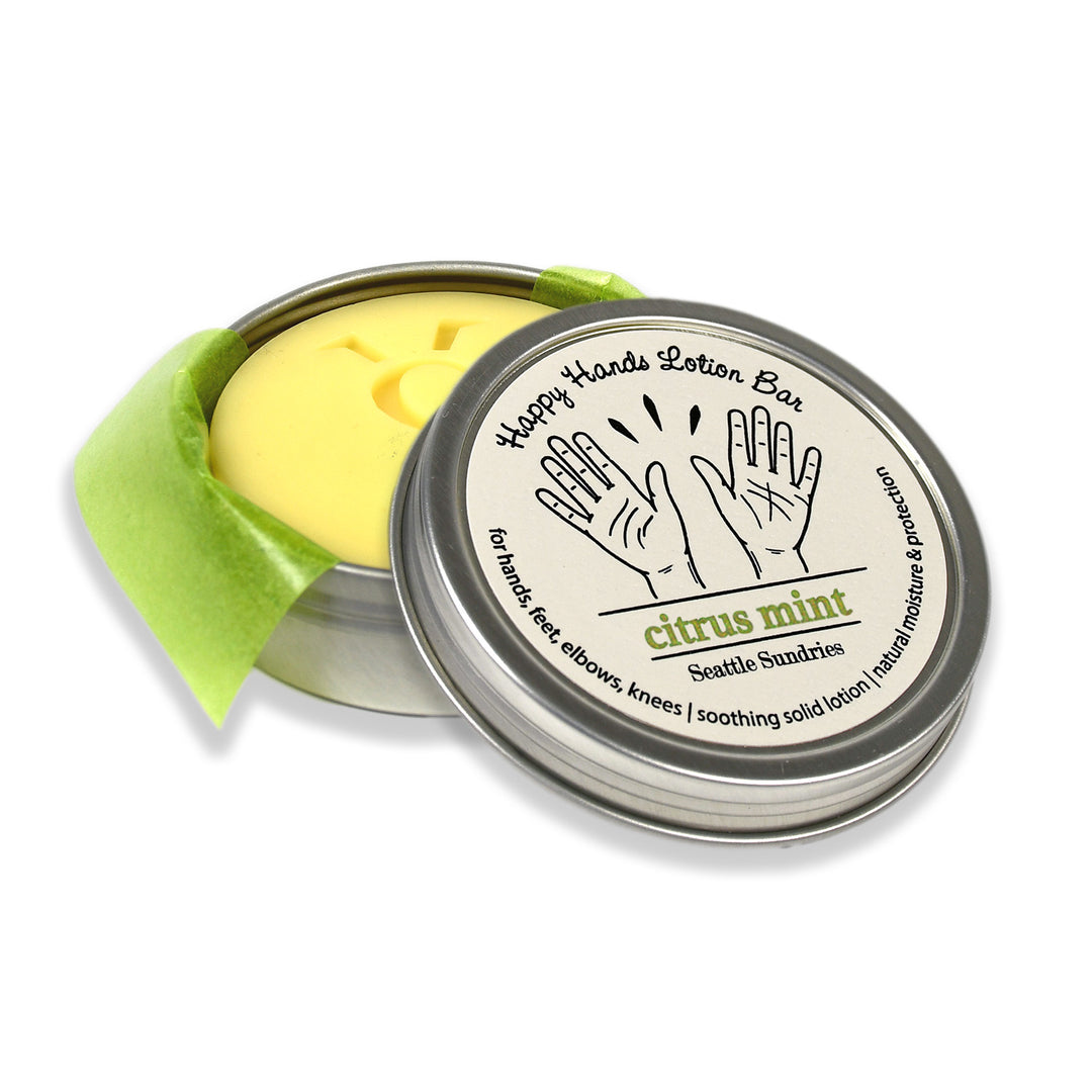 Citrus Mint Lotion Bar - Seattle Sundries - Solid Lotion 
