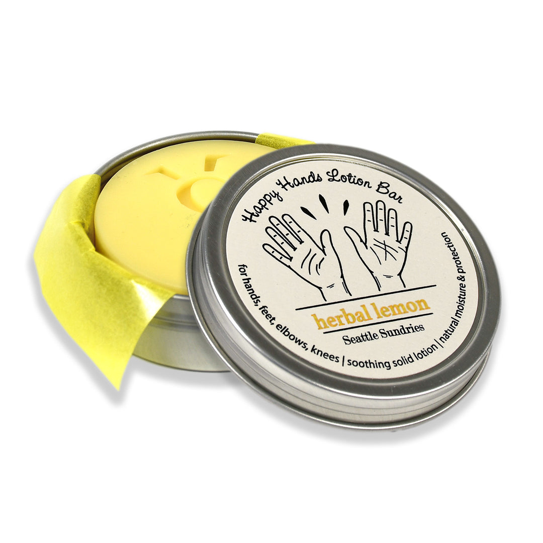 Herbal Lemon Verbena Lotion Bar - Seattle Sundries - Solid Lotion 