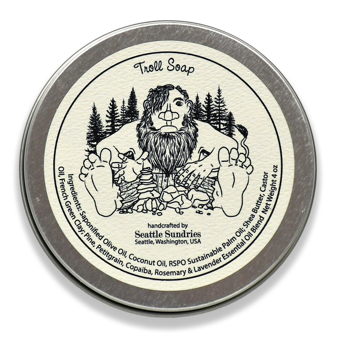 Bar Soap - Sasquatch by Seattle Sundries – The Handmade Showroom