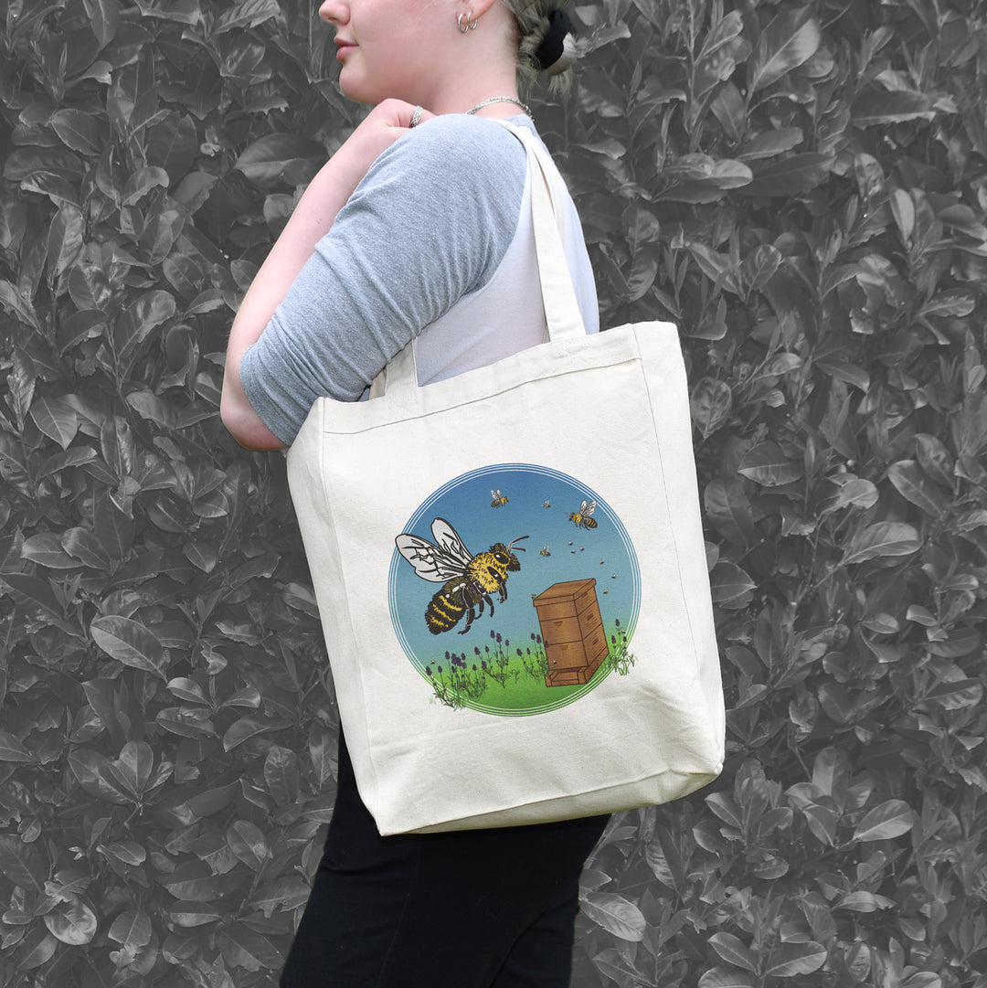Honey Bee Tote Bag - Seattle Sundries -  