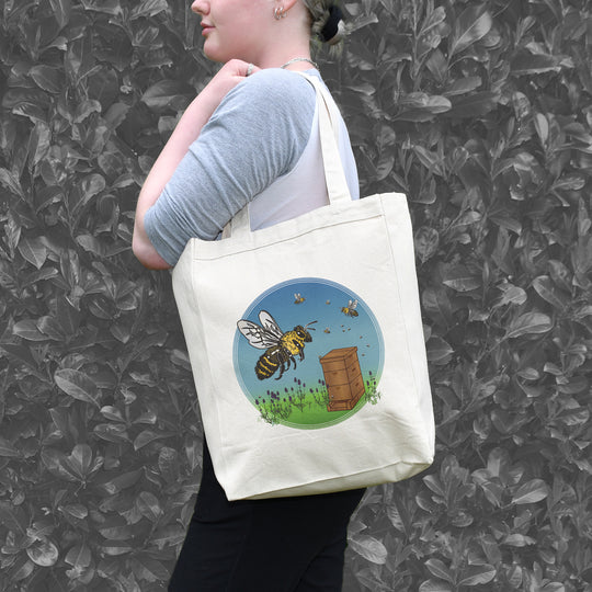 Honey Bee Tote Bag - Seattle Sundries -  