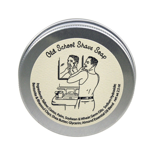 Old School Shave Soap - Seattle Sundries - Soap 
