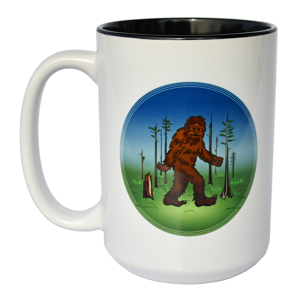 Seattle Sundries' Sasquatch 15oz Ceramic Mug 🍵