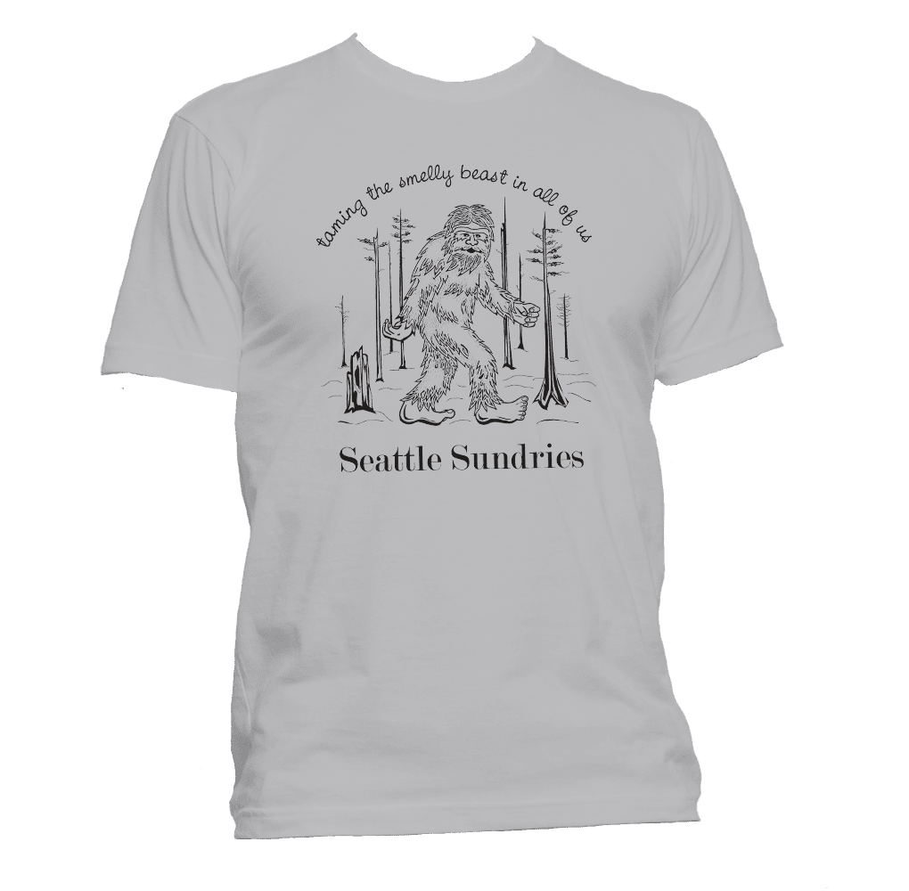 Sasquatch T-shirt - Seattle Sundries -  