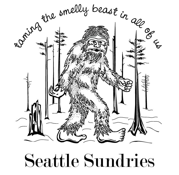 Sasquatch t-shirt artwork