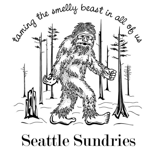 Sasquatch t-shirt artwork