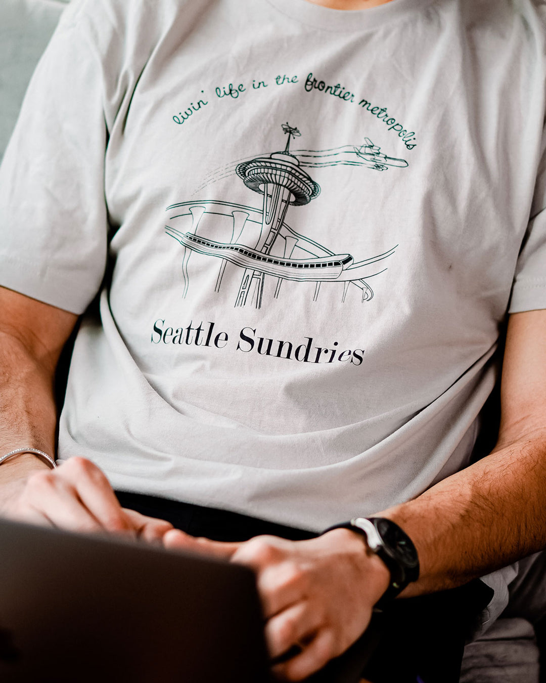 Jet City T-shirt - Seattle Sundries -  