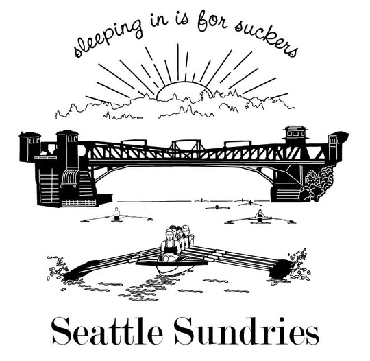 Sunrise Rowing Crew T-shirt - Seattle Sundries -  