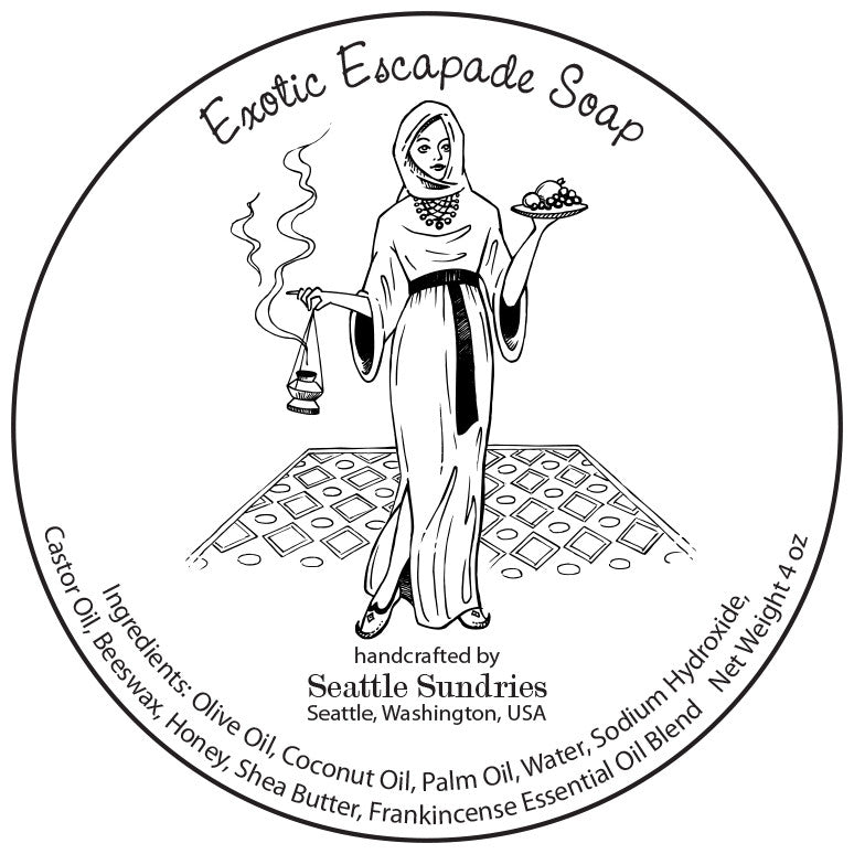 Exotic Escapade Soap Refill - Seattle Sundries - Soap 