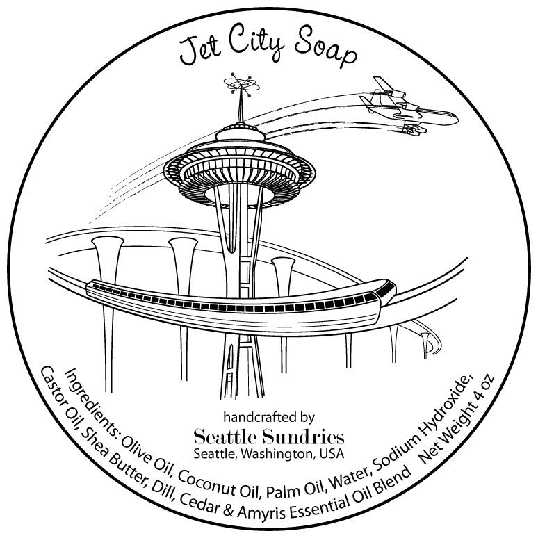 Jet City Soap Refill - Seattle Sundries - Soap 