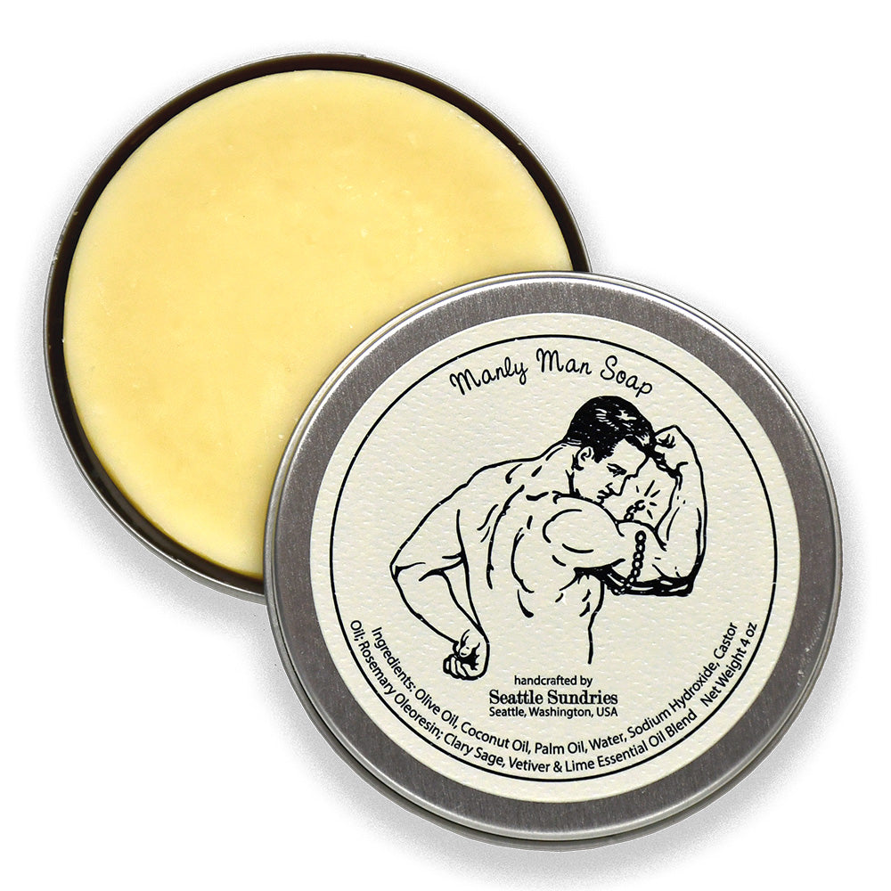 Manly Man Soap - Seattle Sundries - Soap 