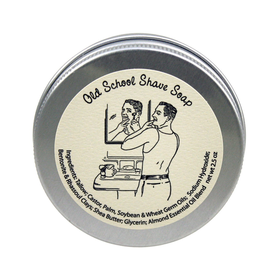 Old School Shave Soap - Seattle Sundries - Soap 